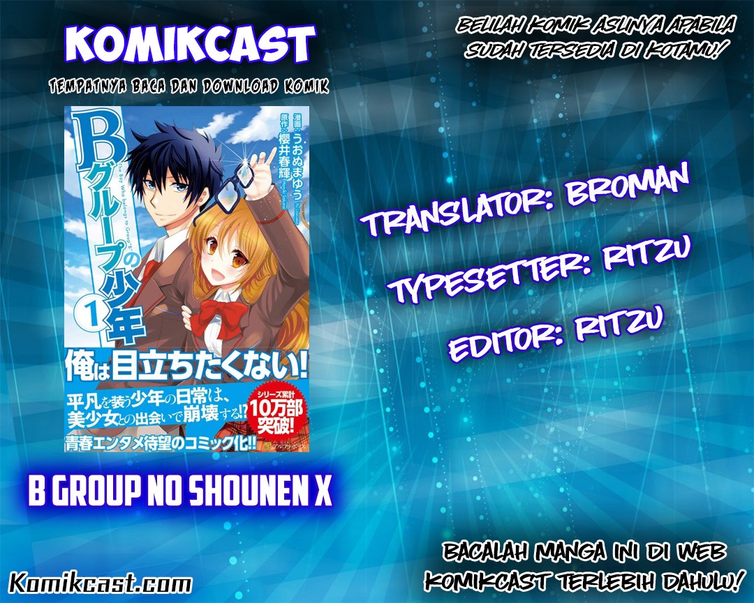 B Group no Shounen X Chapter 14 Bahasa Indonesia
